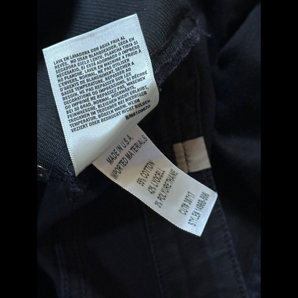 Citizens of Humanity Maternity Jeans 27 Womens Black Racer Skinny Denim Stretch - Picture 9 of 11